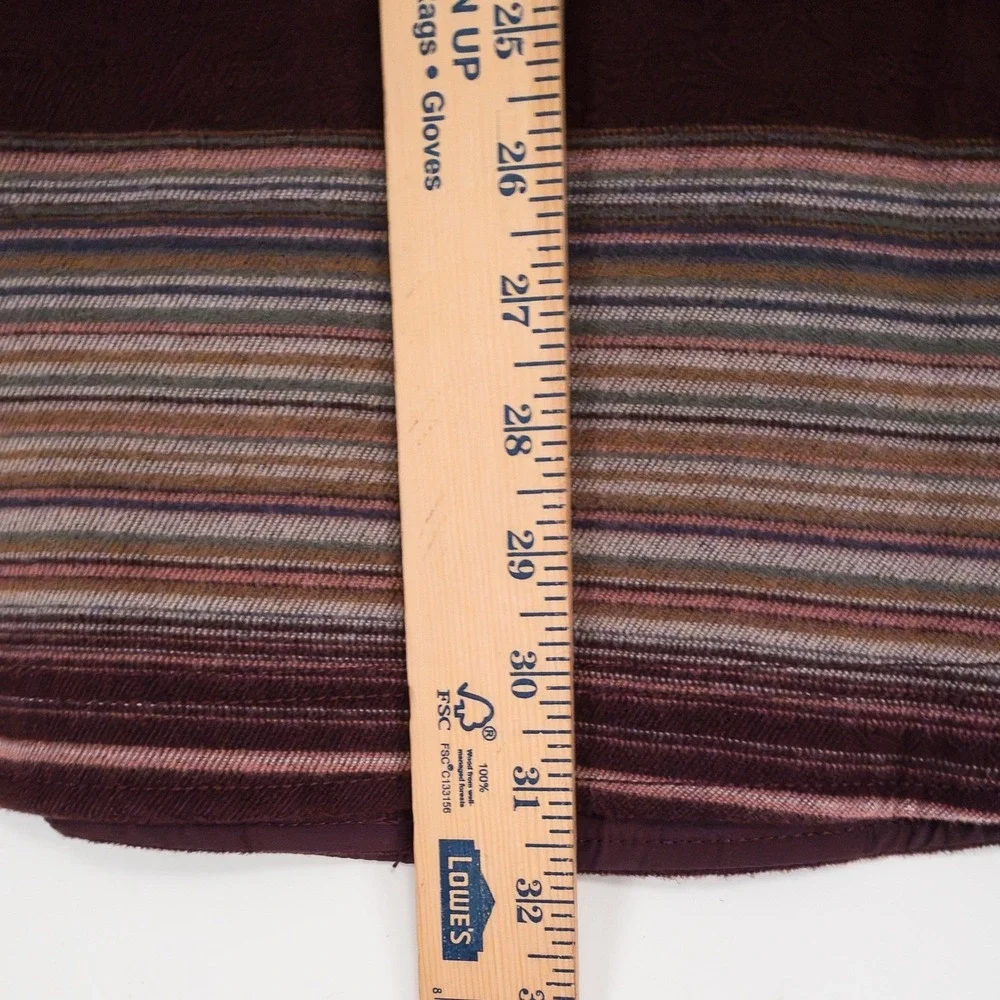 COLUMBIA Women's Calico Basin Shirt‎ Jacket Size Medium Stripe Regular Fit - Picture 15 of 16